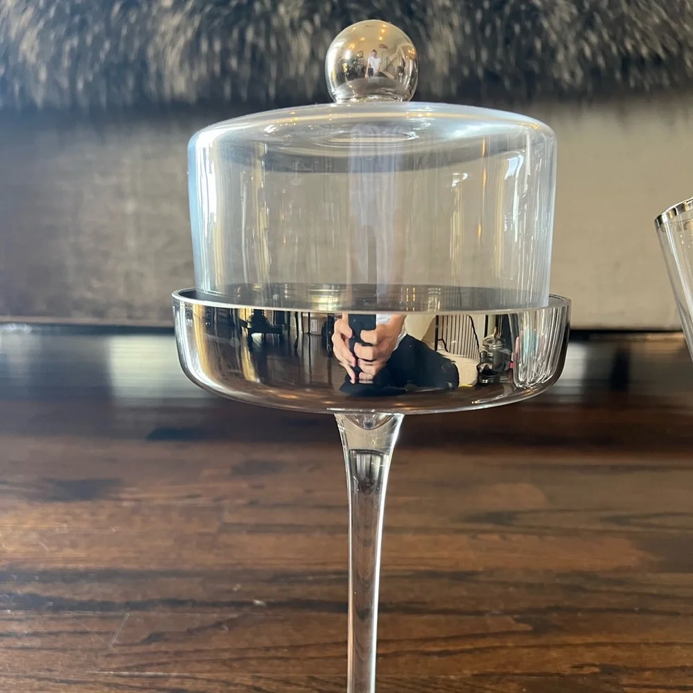 Z Gallery cake stand and champagne floats